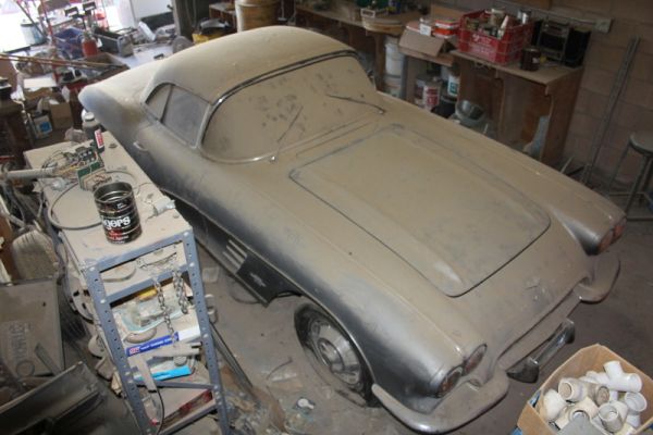 В Невада бе открит Corvette C1, престоял 44 години в гараж