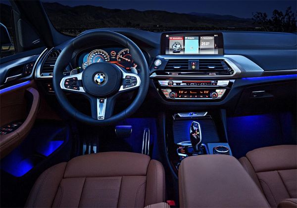 Ключ с дисплей и гореща версия за новото BMW X3