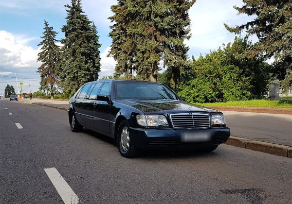 Продава се бронираният Mercedes на Елцин