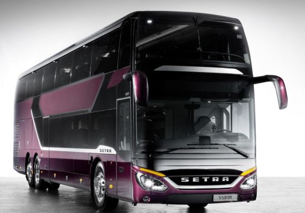 Daimler направи автобус с аеродинамика на хот-хеч и лукс на S-Class