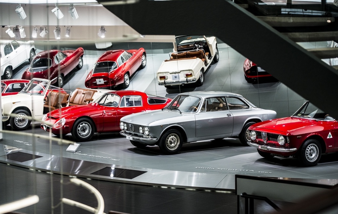 Как изглежда музеят на Alfa Romeo отвътре Как изглежда музеят на Alfa Romeo отвътре