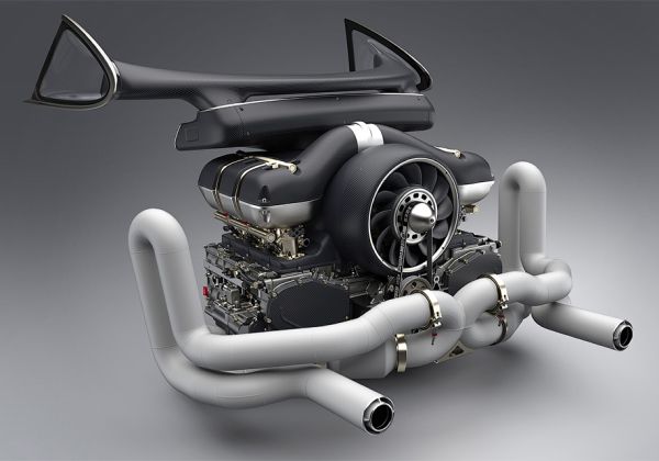 Направиха уникален мотор за специален модел на Porsche