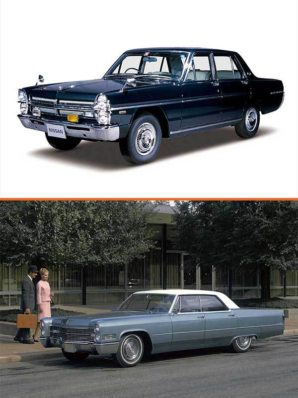 11 коли на Nissan, които са тотално изкопирани от американски и италиански модели 11 коли на Nissan, които са тотално изкопирани от американски и италиански модели