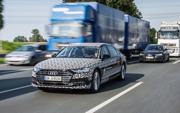 Автопилотът на Audi ще позволява на шофьора да гледа телевизия