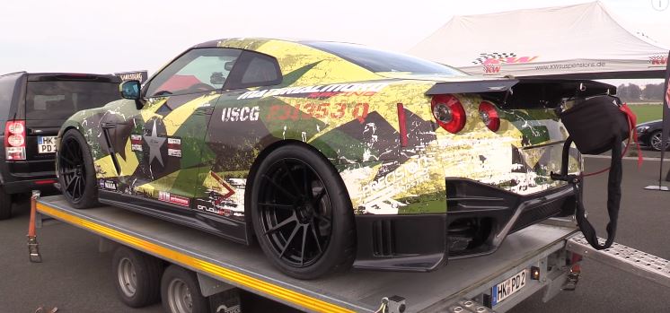Nissan GT-R счупи европейски рекорд за скорост (ВИДЕО)