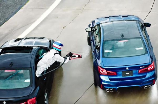BMW M5 постави световен рекорд по дрифт (ВИДЕО)