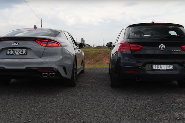 BMW M140i или Kia Stinget GT - кое има по-добър звук? (ВИДЕО) BMW M140i или Kia Stinget GT - кое има по-добър звук? (ВИДЕО)