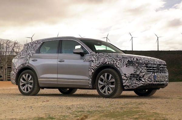 Volkswagen показа новия Touareg на видео