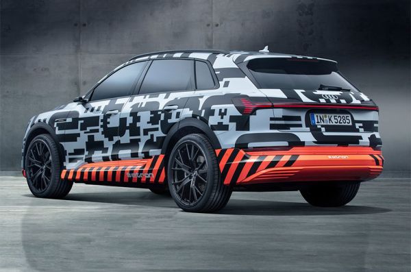 Audi докара в Женева почти сериен електрически кросоувър