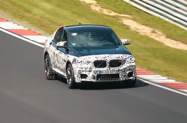 BMW тества на писта M-версията на X4 (ВИДЕО)