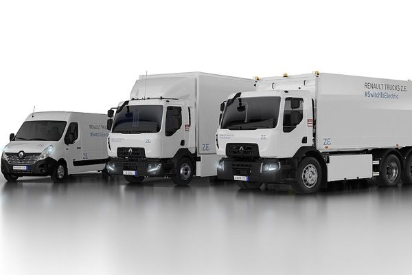 Renault пуска три нови електрически камиона
