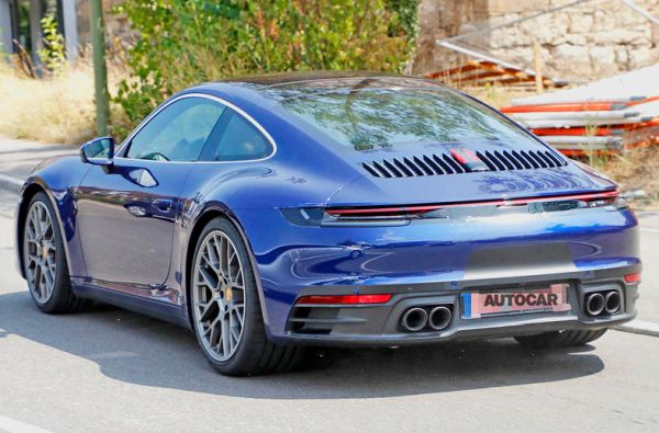 Новото Porsche 911 свали камуфлажа (ВИДЕО)