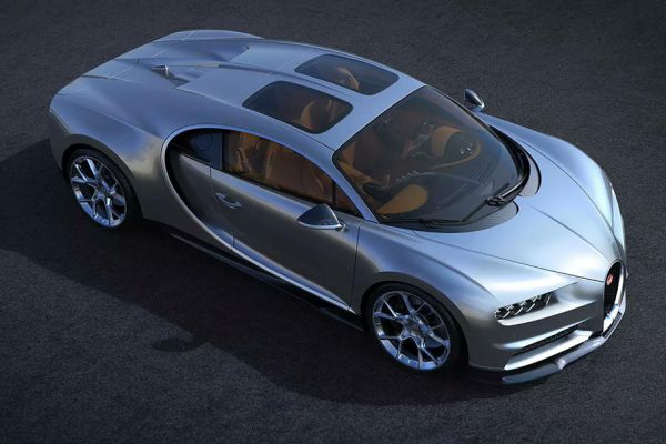 Bugatti направи стъклен покрив за Chiron
