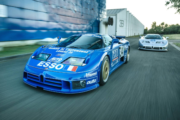 Да си спомним за последните състезателни коли на Bugatti (ВИДЕО)