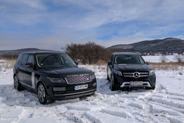 Mercedes GLS срещу Range Rover: Размерът има значение