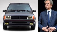 Най-богатият французин сe вози на Peugeot 205 