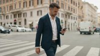 В Италия ще глобяват пешеходци, гледащи телефона си, докато пресичат
