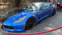 Откраднат Corvette беше открит след 6 години на дъното на река