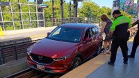 Навигация превърна Mazda CX-5 във влак