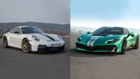 Италия срещу Германия - Ferrari 296 или Porsche 911?