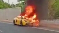 Продавач на коли запали Lamborghini в спор за комисионна