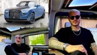 Скандален аржентински футболист ли е собственик на най-скъпата нова кола?