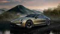 Porsche Taycan получи уникален цвят, разрaботван цяла година