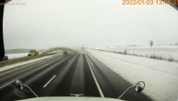 Снегорин потроши 40 автомобила на магистрала
