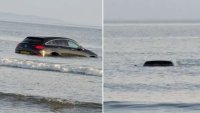 Приливът отнесе Mercedes-Benz  за 106 00 евро