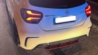 Шофьор остава без своя AMG след 221 км/ч при ограничение 70 км/ч