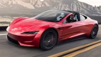 Tesla подготвя Roadster с ракетни двигатели на SpaceX