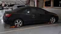 Изоставена Honda натрупа 30 400 евро неплатени такси