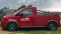 Citroen Berlingo беше превърнат в ретро пикап 