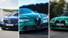 Alfa Giulia Quadrifoglio изпревари BMW M3 и Mercedes-AMG C 63 S