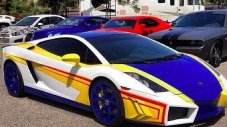 Lamborghini-то на Крис Браун