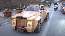 Rolls-Royce оживя в дървена версия с 6 колела