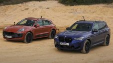 Porsche Macan GTS срещу BMW X3 M Competition в битка извън пътя