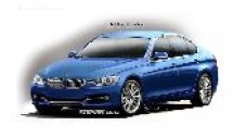 Компютърен образ на новата &bdquo;тройка&ldquo; на BMW