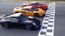 McLaren MP4-12C VS Ferrari 458 Italia и Porsche 911 Turbo