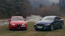 Когато германците ги няма: Alfa Romeo Giulia срещу Jaguar XE