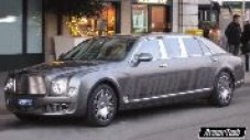 Разпънат, брониран Mulsanne