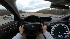 Как се справя 15-годишна дизелова S-Class на аутобан без ограничения?