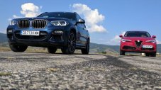 Напук на гравитацията: Най-мощното BMW X3 срещу Alfa Romeo Stelvio