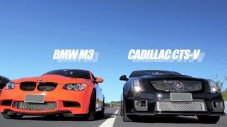 Cadillac CTS-V Hennessey VS BMW M3 Vortech