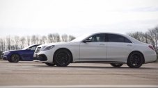 Mercedes-AMG S63 срещу BMW M760i &ndash; кой е по-бърз? (ВИДЕО)