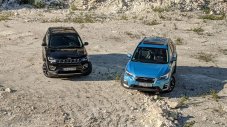 Subaru XV срещу Jeep Compass: далеч от паркета