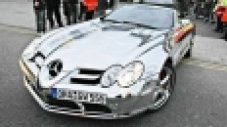 Хромиран Mercedes SLR, новата мода при футболистите
