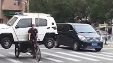 Може ли колело да превози автомобил? В Китай - да!