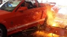 Shelby GT500 взриви дино стенд