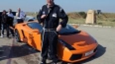 308.8 км/час на Lamborghini с незрящ водач
